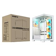 CASE MIDITOWER ATX W/O PSU/GB-C500PI ST WHITE GIGABYTE