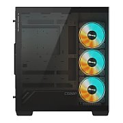 CASE MIDITOWER ATX W/O PSU/GB-C500P ST BLACK GIGABYTE