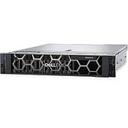 Server DELL PowerEdge R550, Rack 2U, Intel Xeon Silver 4314 (16 C / 32 T, 2.4 GHz - 3.4 GHz, 24 MB cache, 135 W), 16 GB DDR4 ECC, 1 x 480 GB SSD, 8 x LFF, DELL PERC H755, 2 x 700 W, Fara sistem de operare