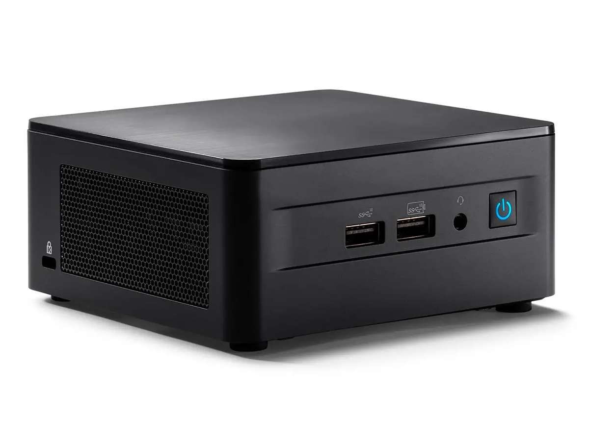 Mini PC Asus NUC 13 Pro NUC13ANHI7, Intel 1360P (12C / 16T, 3.7 - 5.0 GHz), Intel Iris Xe Graphics, Negru