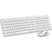 LOGITECH Signature Slim Combo MK950 - OFF WHITE - US INT'L - 2.4GHZ/BT - INTNL-973