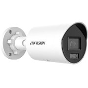 Camera de supraveghere IP Bullet 4MP Hikvision DS-2CD2046G2H-IU(4MM) (EF), lentila fixa: 4mm, iluminare min.: Color: 0.001 Lux @ (F1.0, AGC ON),B/W: 0 Lux cu IR: 40m, microfon incorporat, slot card de memorie: microSD/microSDHC/microSDXC card, pana la 512 GB, alarma la evenimente: Motion detection