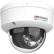 Camera de supraveghere IP Dome 2MP ColorVu with Smart Hybrid Light Hikvision DS-2CD1127G2H-LIU(4MM), lentila fixa: 4mm, iluminare min.: Color: 0.001 Lux @ (F1.0, AGC ON),B/W: 0 Lux cu IR: 30m, microfon incorporat, alarma la evenimente: Motion detection (support alarm triggering by specified target