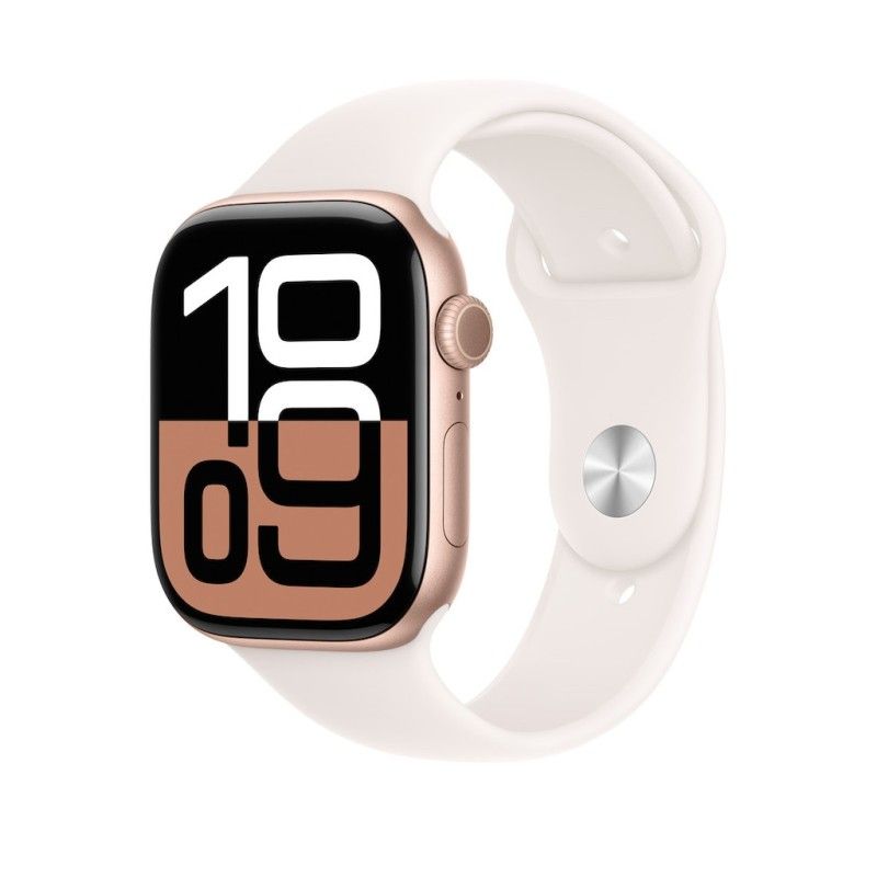 46MM LIGHT BLUSH/SPORT BAND - M/L