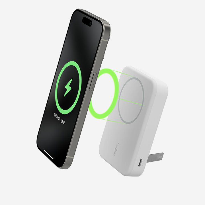 BOOSTCHARGE PRO MAGNETISCHE POW/BANK WIRELESS CHARGER WITH CABLE