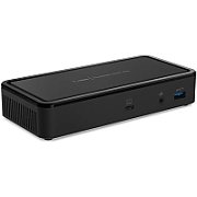 Belkin F4U109VF laptop dock/port replicator Black