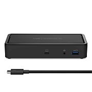 Belkin F4U109VF laptop dock/port replicator Black