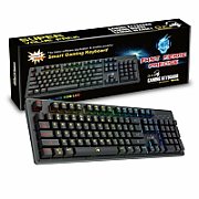 Tastatura Genius USB, multimedia, 104 taste + 12 taste multimedia, negru