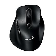 MOUSE Genius, Ergo  9000S , PC sau NB, wireless, 2.4GHz, optic, 2400 dpi, butoane/scroll 5/1, negru