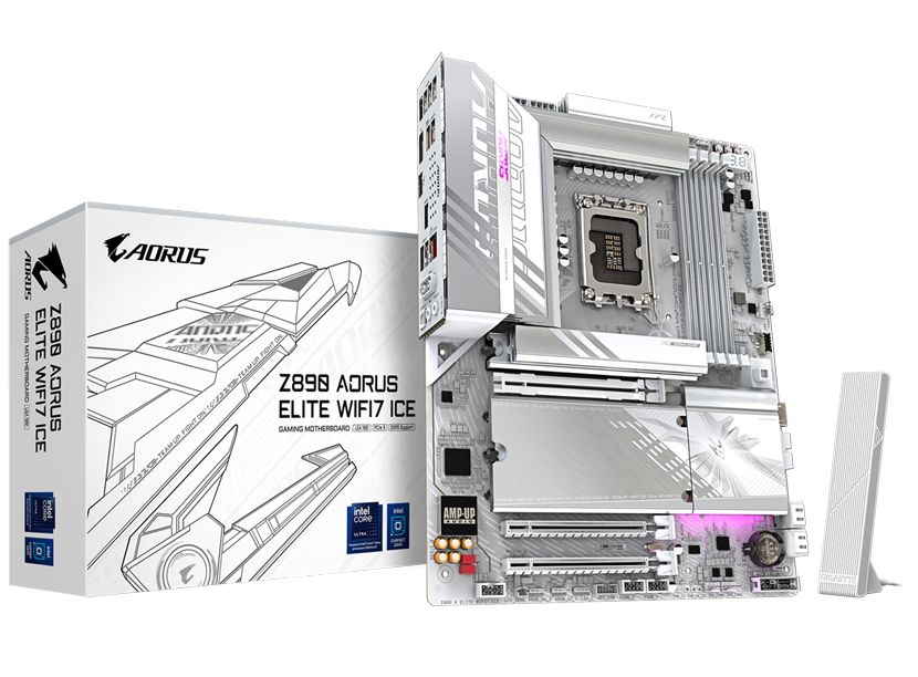 Z890 A ELITE WF7 ICE, LGA1851, DDR5, BT, Wi-Fi, ATX, Alb