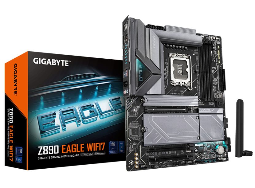 Z890 EAGLE WIFI7, LGA1851, DDR5, BT, Wi-Fi, ATX, Negru