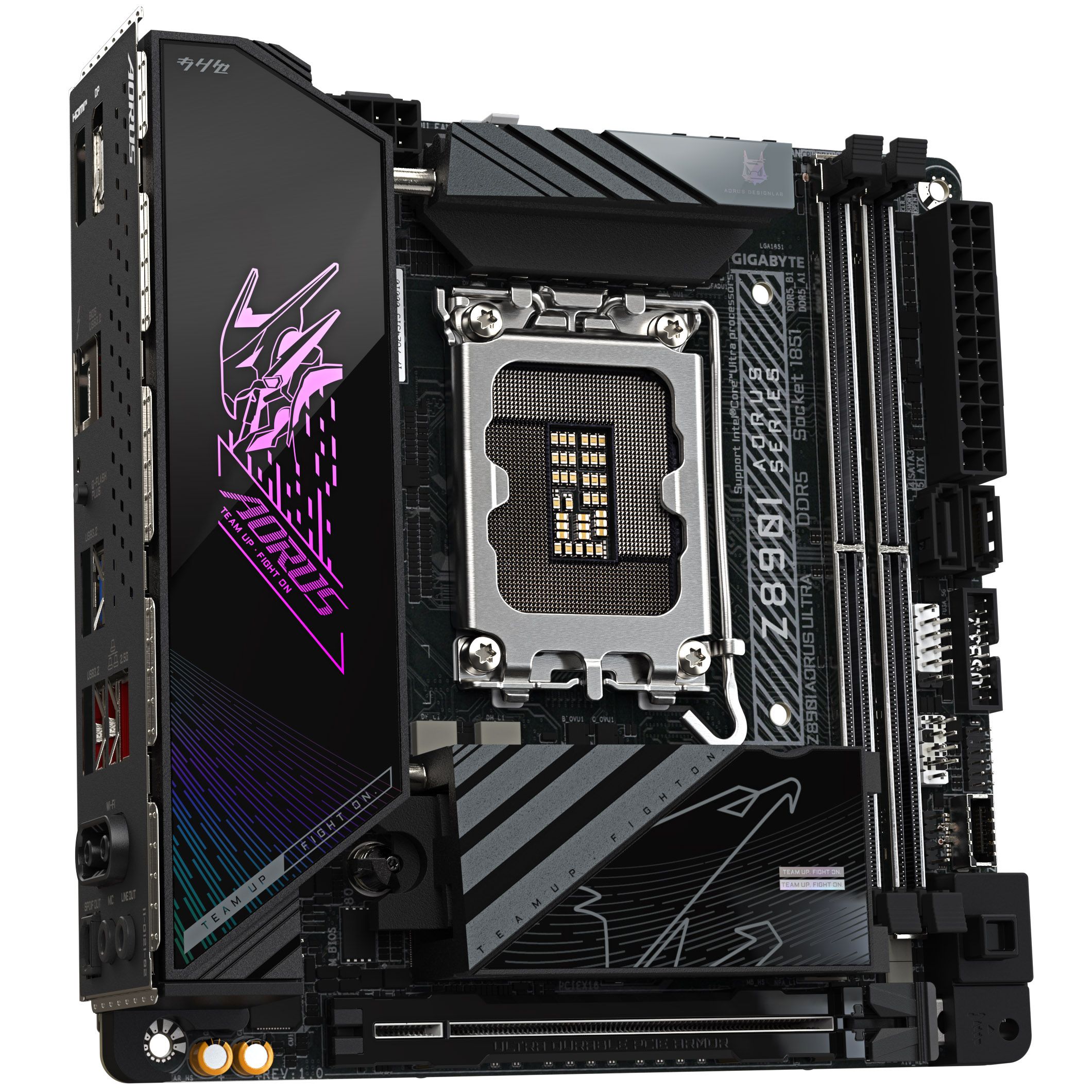 Z890I AORUS ULTRA, LGA1851, DDR5, BT, Wi-Fi, Mini-ITX, Negru
