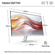 Monitor 23.8 inch HP 94C17E9#ABB 1920 x 1080 pixeli, 100 Hz