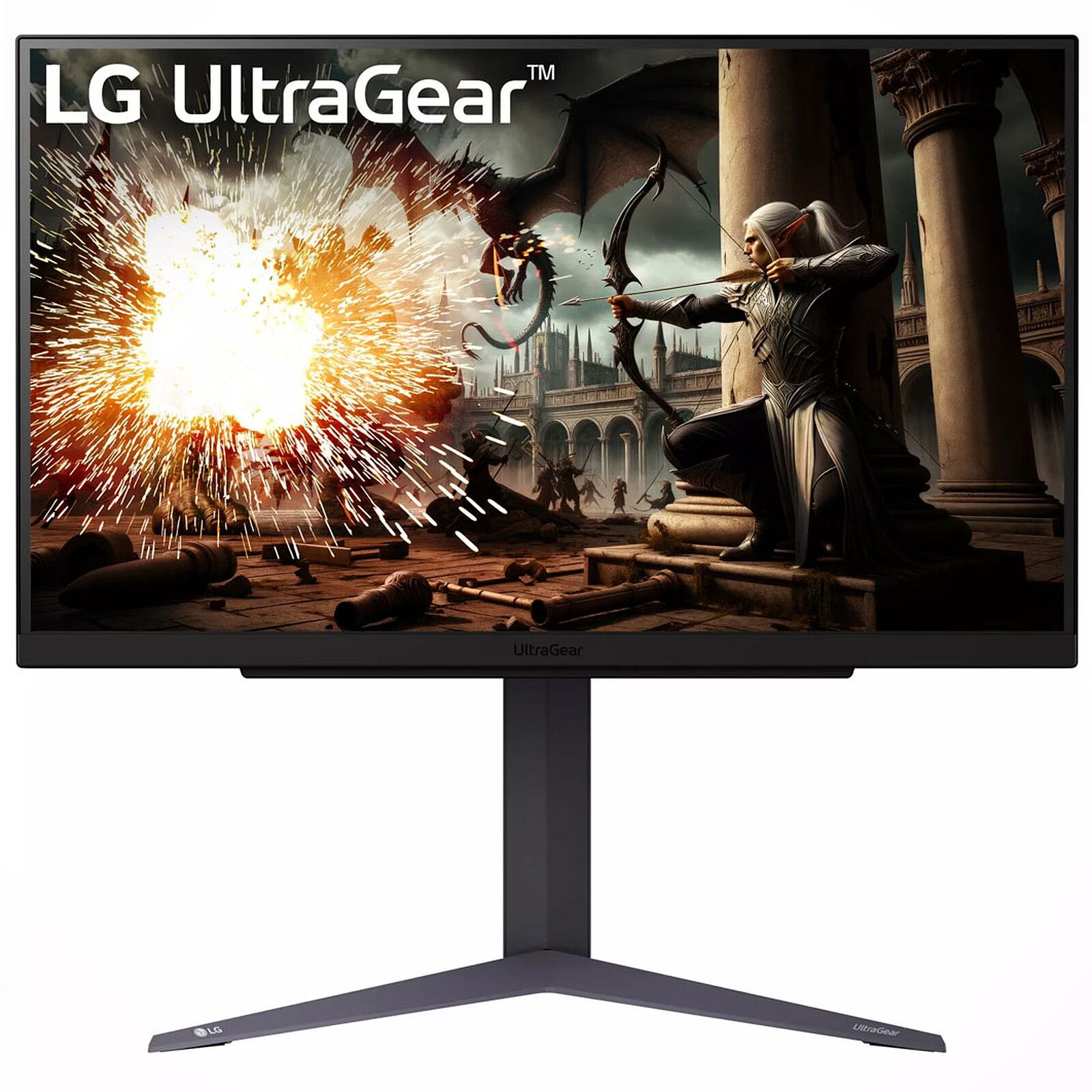 Monitor 27 inch LG 27GS75Q-B.AEU 2560 x 1440, 180 Hz (200 Hz OC)