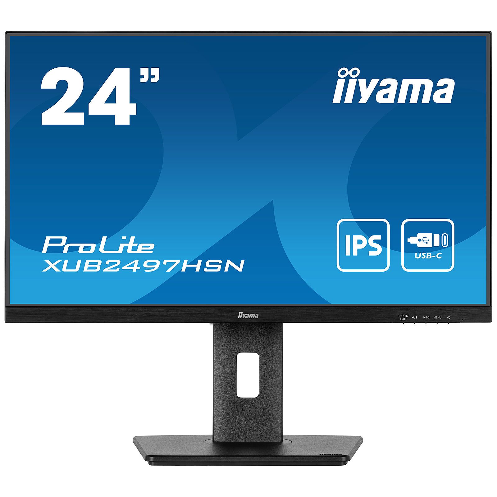 Monitor 23.8 inch IIyama XUB2497HSN-B2 1920 x 1080 pixeli, 100 Hz