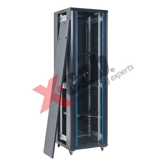 Xcab Cabinet metalic de podea 19”, tip rack stand alone, 27U 600x600 mm, Xcab S