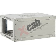 Cabinet metalic de perete 19”, tip rack wallmount, 4U 600x450 mm, Xcab Gri