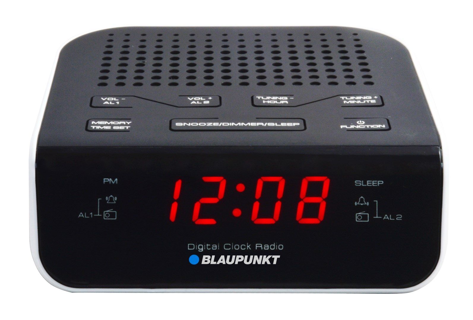 Blaupunkt CR5WH radio Clock Black White