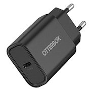 OB STANDARD EU WALL CHARGER 20W/- 1X USB-C 20W USB-PD BLACK - PR