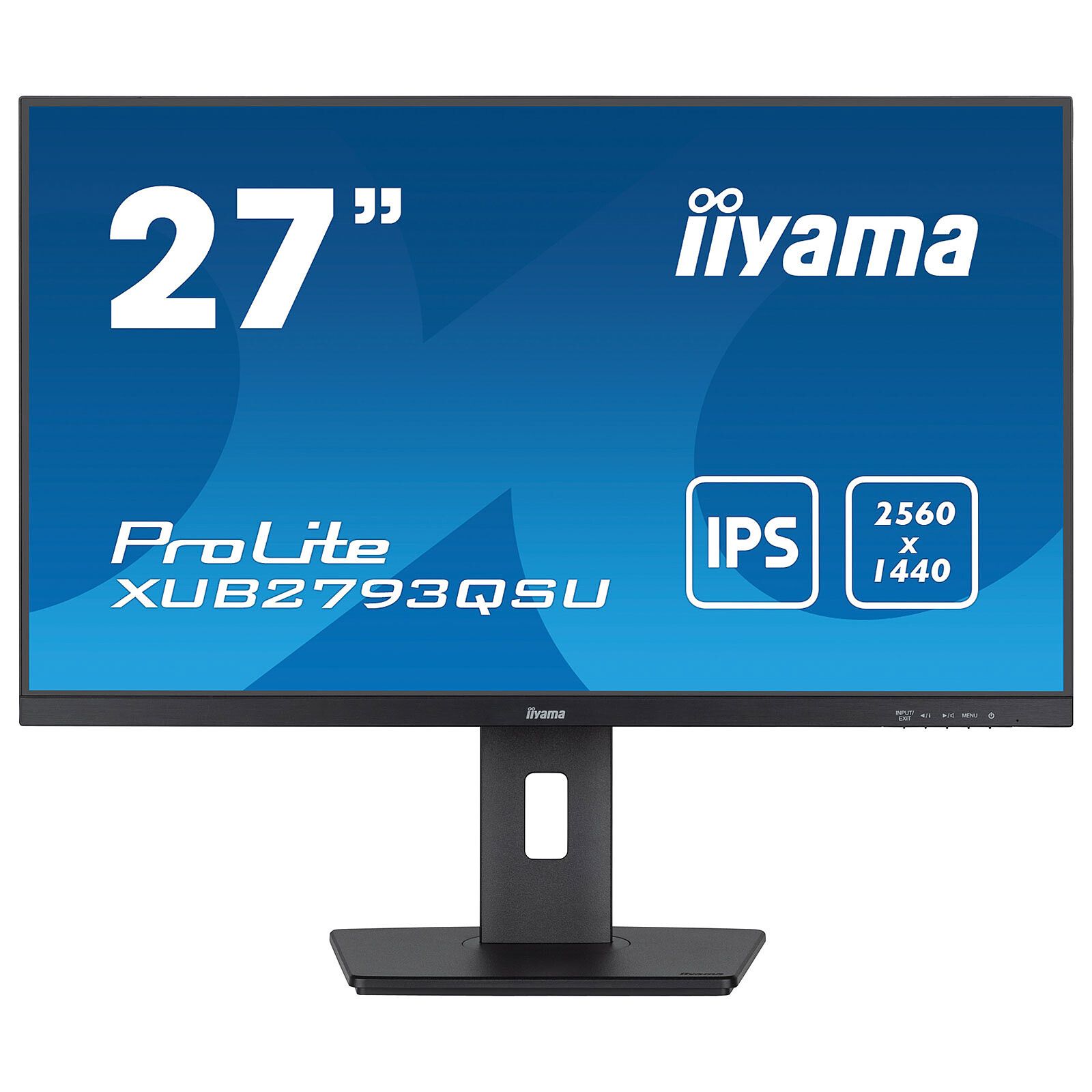 Monitor 27 inch IIyama XUB2793QSU-B7 2560 x 1440, 100 Hz