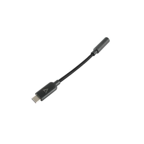 USB-C TO AUDIO AUX DONGLE ADAPT/3.5MM AUX AUDIO CABLE ADPT M/F