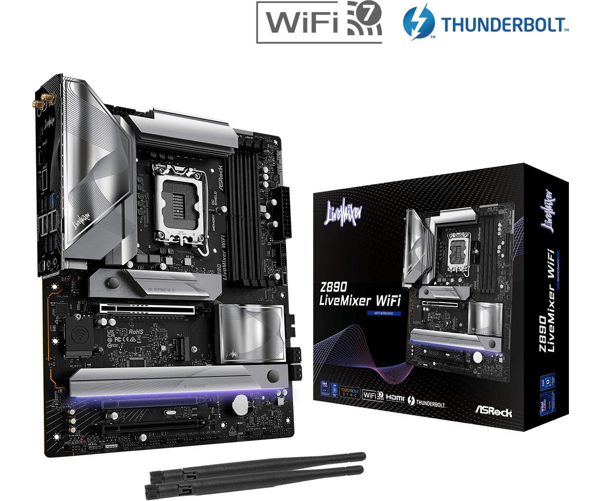 Płyta główna ASRock Z890 LiveMixer WiFi