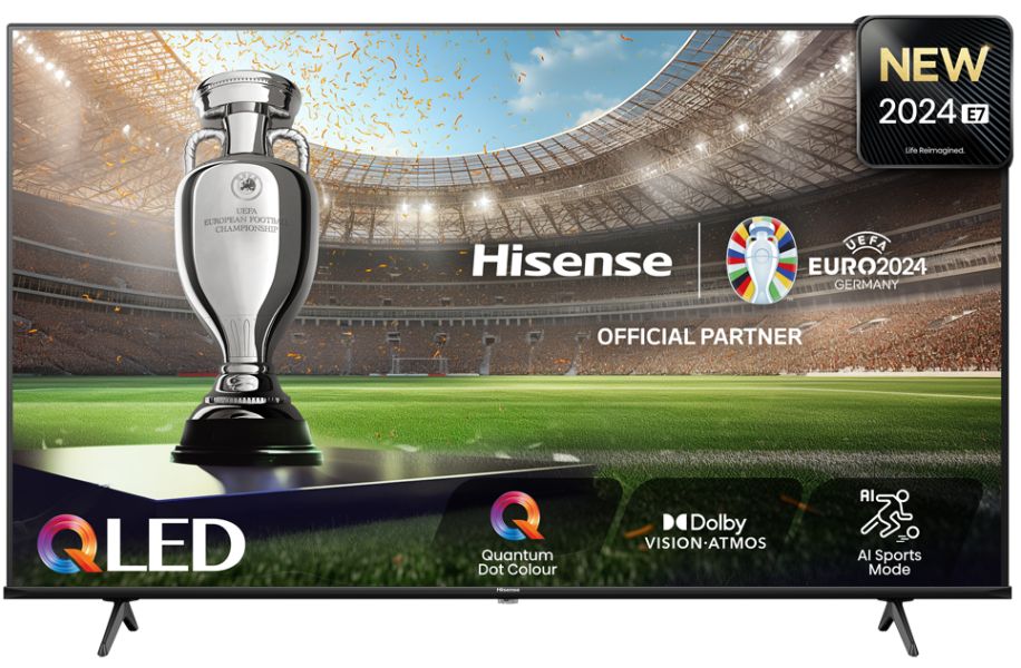 Hisense 55E7NQ TV 139.7 cm (55 ) 4K Ultra HD Smart TV Wi-Fi Black 330 cd/m2