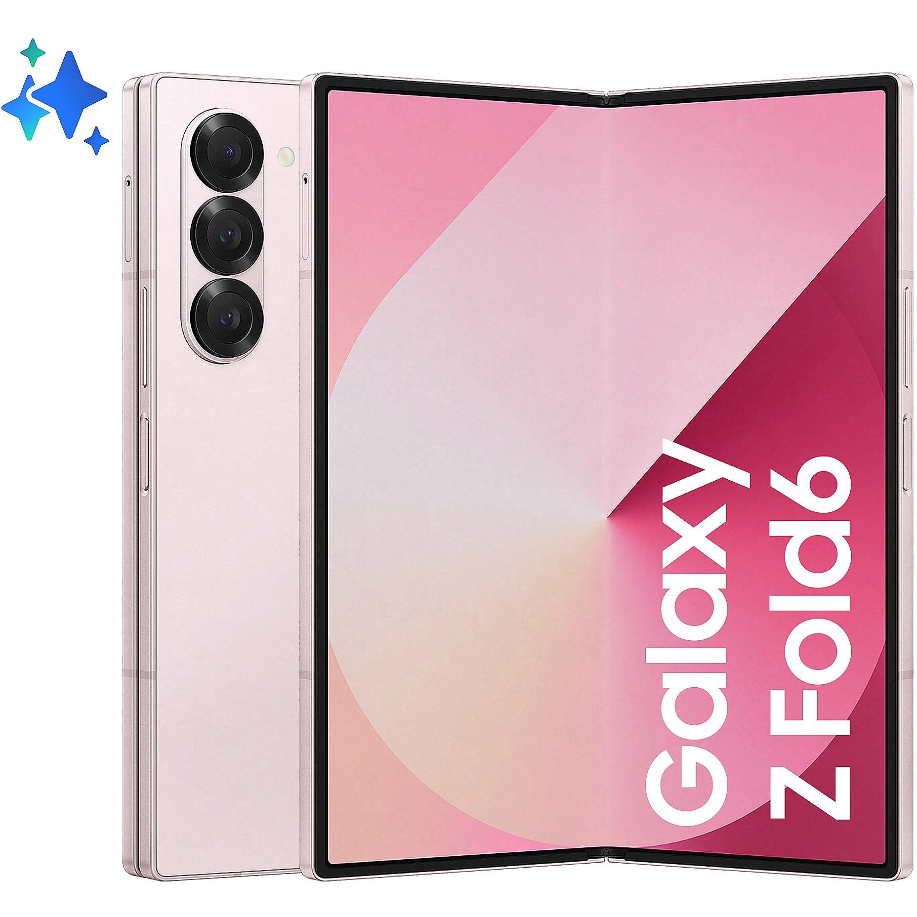 Samsung Galaxy Z Fold6 19.3 cm (7.6 ) Dual SIM Android 14 5G USB Type-C 12 GB 256 GB 4400 mAh Pink