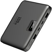 CANYON power bank PB-2008 LED FLAT 20000 mAh PD100W QC3.0 Dark Grey