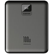 CANYON power bank PB-2008 LED FLAT 20000 mAh PD100W QC3.0 Dark Grey