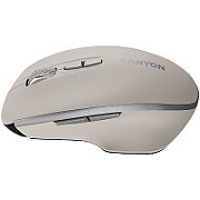 CANYON mouse MW-21 BlueLED 7buttons Wireless Cosmic Latte