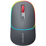 CANYON mouse MW-22 2in1 BT/ Wireless Dark Grey