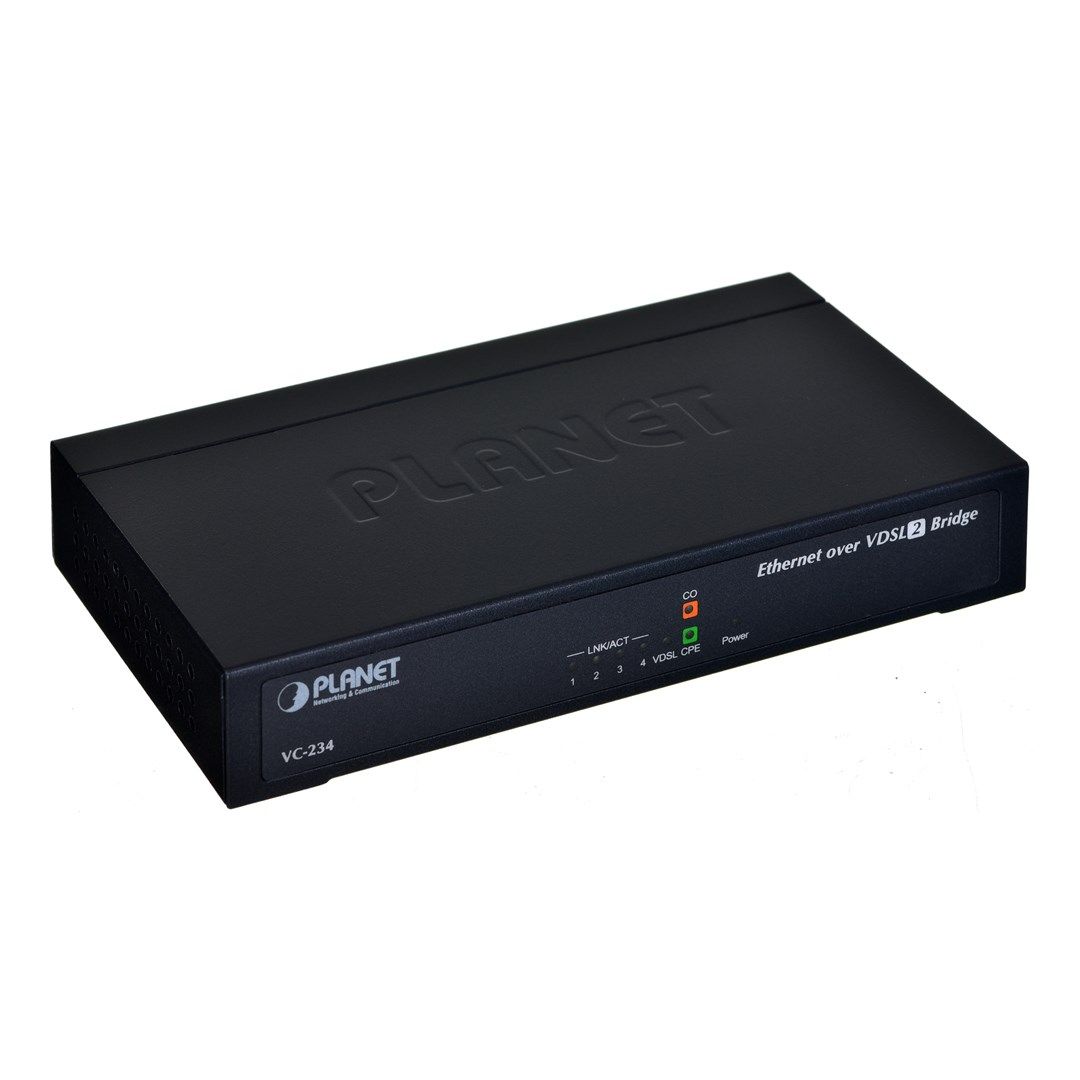 Planet Planet VC-234 network switch Managed Fast Ethernet (10/100) Black 1U