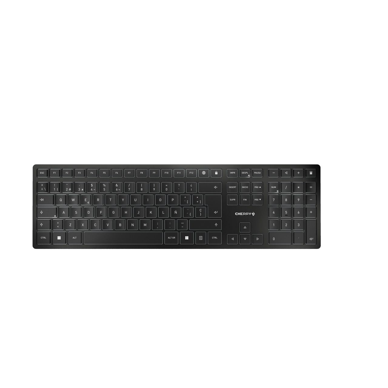 KW 9100 SLIM ES KEYBOARD/WIRELESS BLACK SPAIN