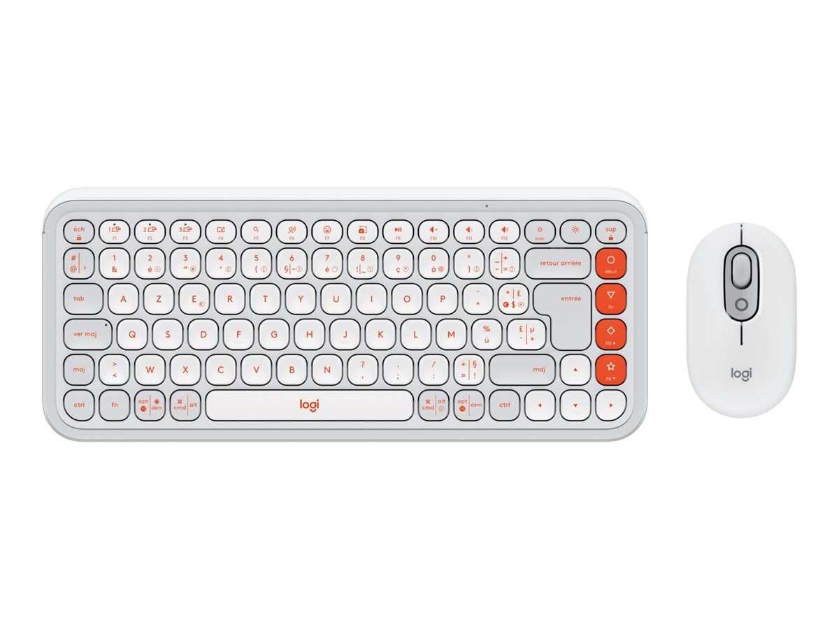 POP ICON COMBO MOUSE AND KB/OFF WHITE - FRA - CENTRAL-419