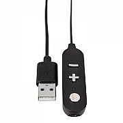 V7 AUDIO ADAPTER 3.5MM/USB-A/VOL CONTROL MUTE