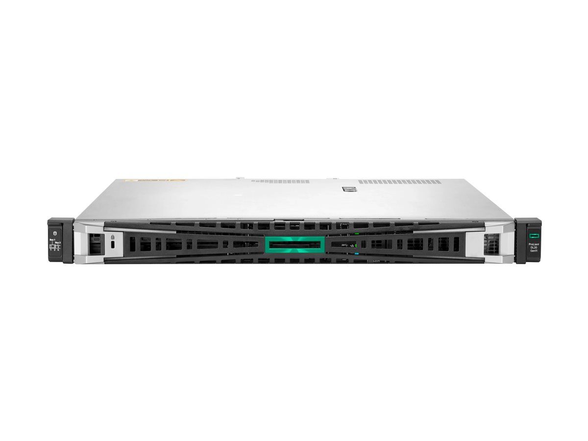 Server HPE ProLiant DL20 Gen11, Intel Xeon E-2434 (4 C / 8 T, 3.4 GHz - 5.0 GHz, 12 MB cache, 55 W), 32 GB DDR5 ECC, 2 x 480 GB SSD, 800 W, Fara sistem de operare