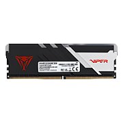 Memorie Patriot Viper Venom 32 GB DDR5 6000 MHz CL30, kit 2 x 16 GB, XMP 3.0, EXPO, Gri-alb-rosu, RGB
