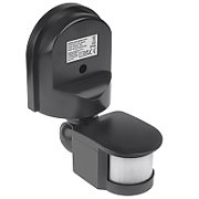 Maclean MCE25 GR Wall-Mounted 180° Motion & Dusk Sensor  1200W Max  Grey
