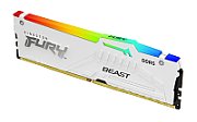 16GB DDR5 6000MT/S CL30 DIMM/FURY BEAST WHITE RGB EXPO