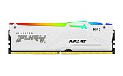 16GB DDR5 6000MT/S CL30 DIMM/FURY BEAST WHITE RGB EXPO