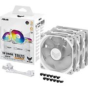 Ventilator Asus TUF GAMING TR120 FAN ARGB RV WHITE 3IN1 ,3 x 3 x 28 mm ,2000 rpm ,Alb ,ARGB 
