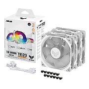 Ventilator Asus TUF GAMING TR120 FAN ARGB REVERSE WHITE ,120 x 120 x  mm ,2400 rpm ,Alb ,ARGB 