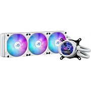 Cooler CPU ASUS ROG Strix LC III 360 ARGB LCD WHITE 3x Fan Slots 120mm, Speed: 800-2200 RPM, 36dB, Intel: LGA 1700, 1200, 115x, AMD: AM5,AM4