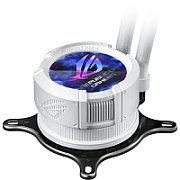Cooler CPU ASUS ROG Strix LC III 360 ARGB LCD WHITE 3x Fan Slots 120mm, Speed: 800-2200 RPM, 36dB, Intel: LGA 1700, 1200, 115x, AMD: AM5,AM4