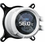 Cooler CPU ASUS ROG Strix LC III 360 ARGB LCD WHITE 3x Fan Slots 120mm, Speed: 800-2200 RPM, 36dB, Intel: LGA 1700, 1200, 115x, AMD: AM5,AM4