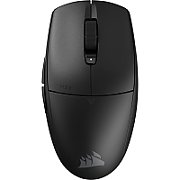 Mouse Gaming CORSAIR M55 WIRELESS, Optical, autonomie baterie 2.4GHz pana la 185 ore bluetooth pana la 400 de ore, DPI 24K, lungime cablu 1.8m