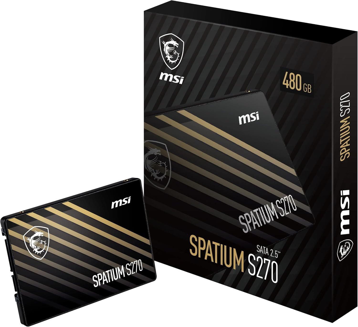 MSI SPATIUM S270 480GB 2.5  SATA3 S78-440E350-P83