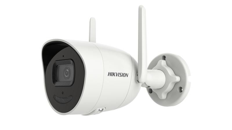 Camera supraveghere Hikvision WIFI IP bullet DS-2CV2041G2-IDW(2.8MM)(W) 4 MP, WIFI 2.4G cu 2 antene, distanta in camp deschis 120metri, microfon si speaker incorporate, audio bidirectional, 1/2.7  Progressive Scan 4MP CMOS, rezolutie: 2560 × 1440@25fps, iluminare: Color: 0.009 Lux @ (F1.6, AGC ON)
