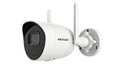 Camera supraveghere Hikvision WIFI IP bullet DS-2CV2041G2-IDW(2.8MM)(W) 4 MP, WIFI 2.4G cu 2 antene, distanta in camp deschis 120metri, microfon si speaker incorporate, audio bidirectional, 1/2.7  Progressive Scan 4MP CMOS, rezolutie: 2560 × 1440@25fps, iluminare: Color: 0.009 Lux @ (F1.6, AGC ON)